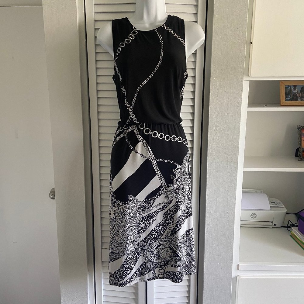 Black and White Dress